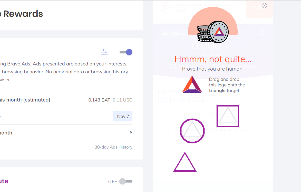Unable to claim rewards · Issue #18635 · brave/brave-browser · GitHub