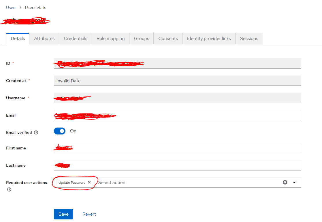 UPDATED_PASSWORD user action shouldn't be triggered when login with