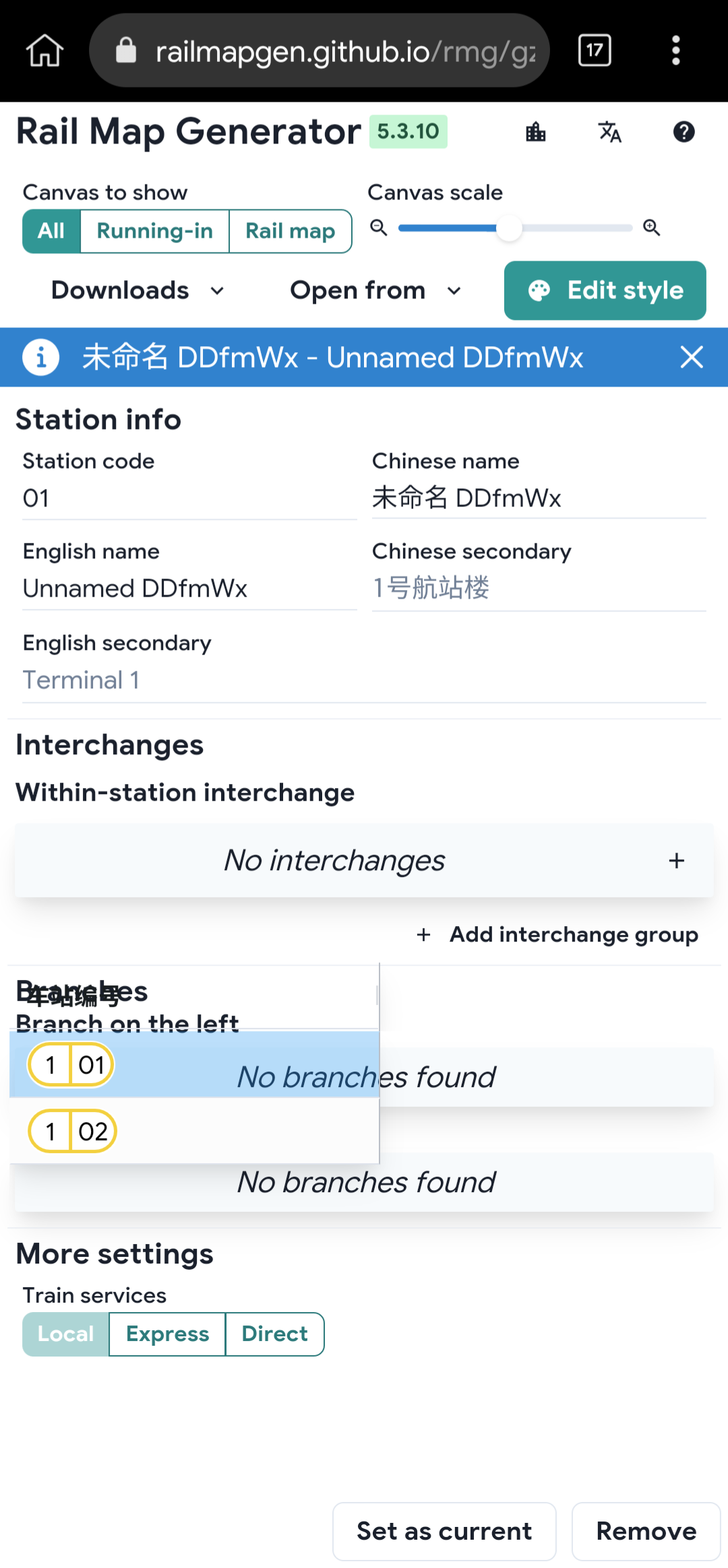 Some bugs & enhancement suggestions · Issue #399 · railmapgen/rmg · GitHub