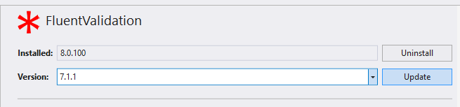 Dopo Bump FluentValidation dependency to v8.0.100 · Issue #67 ...