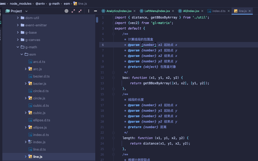 🐛[BUG] dependencies were not found gl-matrix/vec2 and gl-matrix/vec3 ...