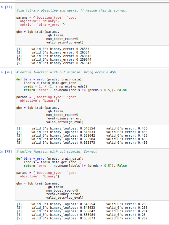 Question about fobj and feval · Issue #2575 · microsoft/LightGBM · GitHub