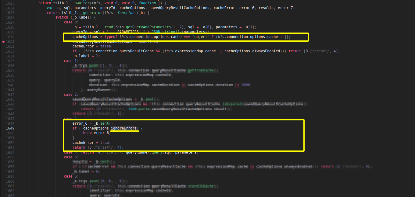 Is not possible to set IgnoreErrors cache setting using environment ...