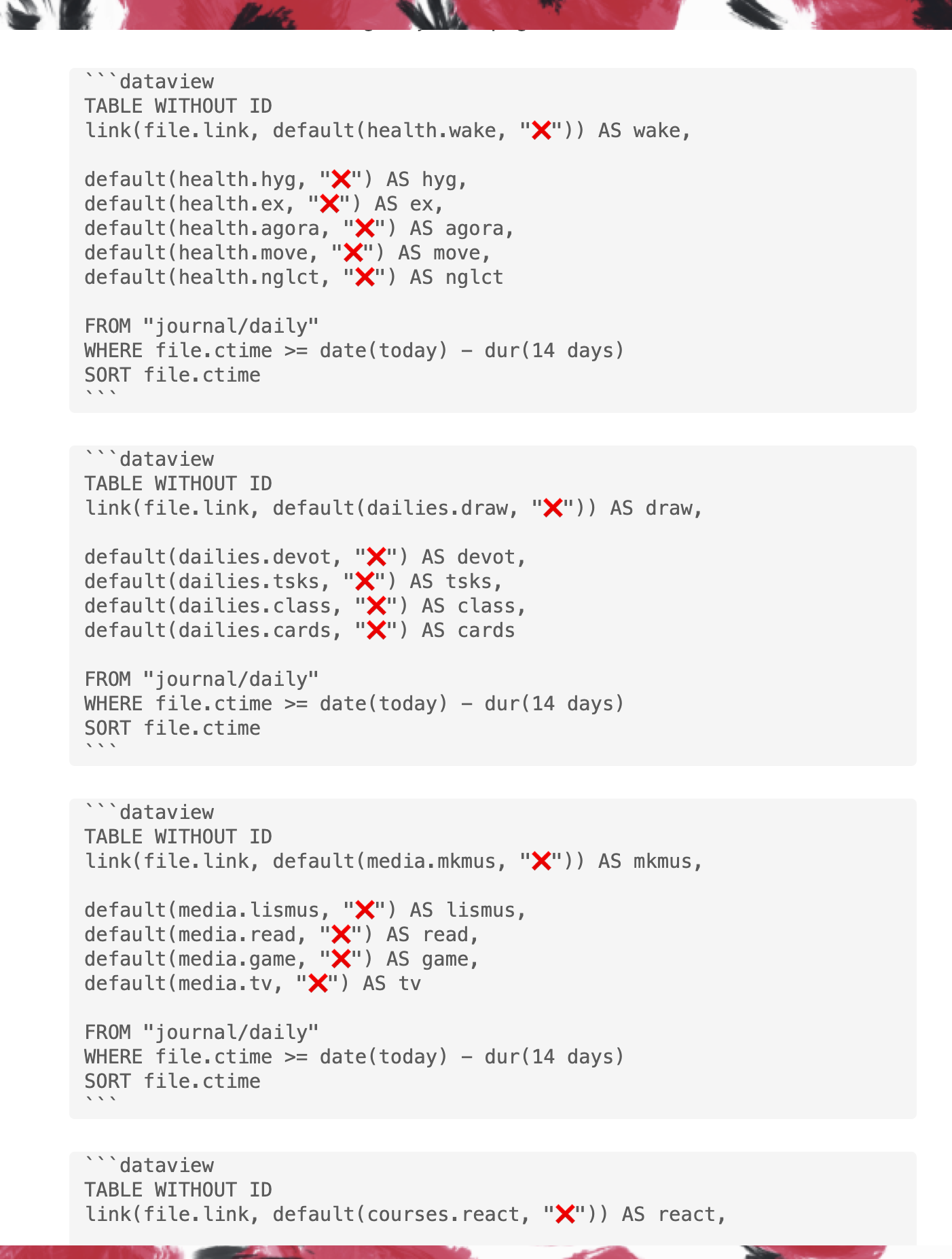 Switch row and column · Issue #1177 · blacksmithgu/obsidian-dataview ...