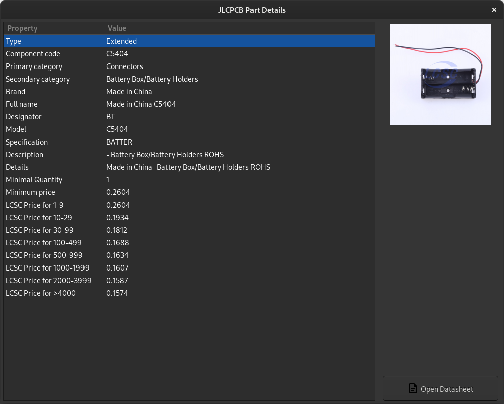 Cannot open part datasheet from Flatpak · Issue 98 · Bouni/kicad