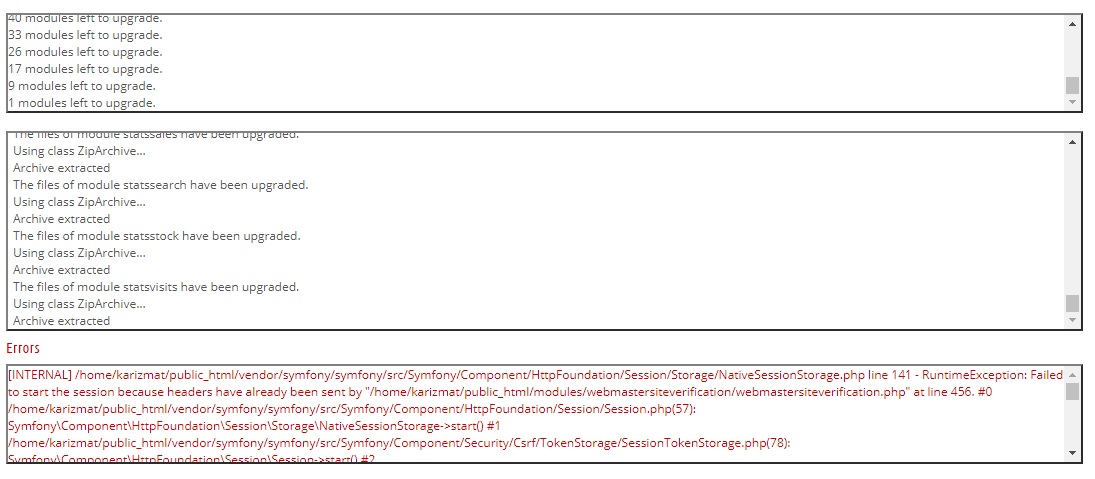1-Click Upgrade Error - 03