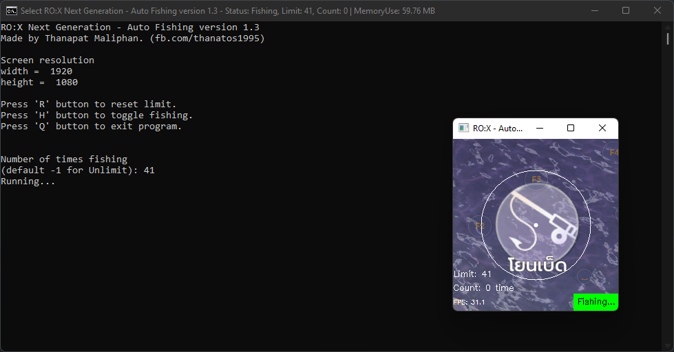 GitHub - hnomkeng/rox-auto-fishing: Ragnarok X Next Generation - Auto ...