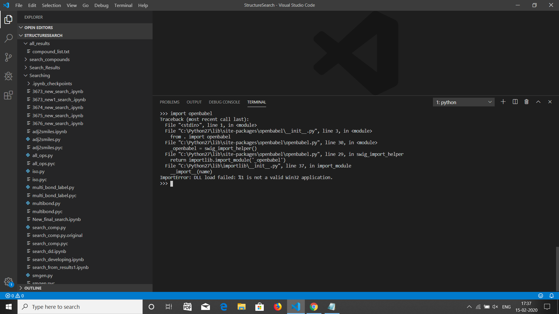 DLL load failed: %1 is not a valid Win32 application · Issue #2129 ...