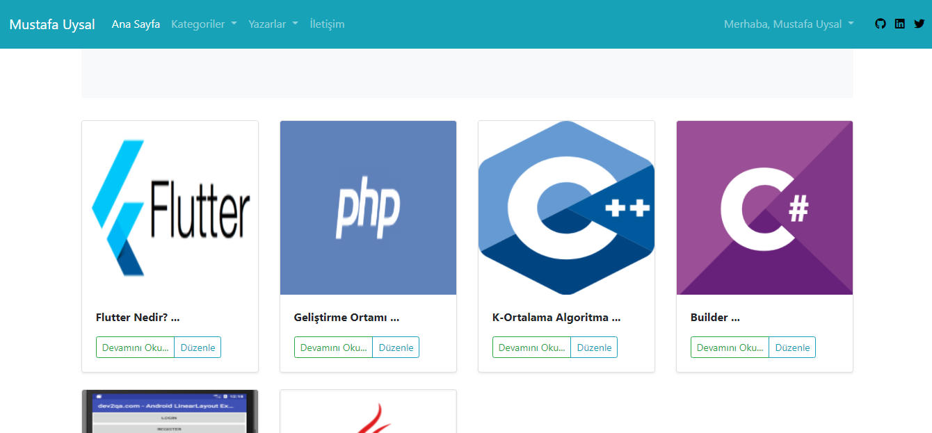 GitHub - mustafauys/Dynamic-Blog-in-PHP: This application made with PHP ...