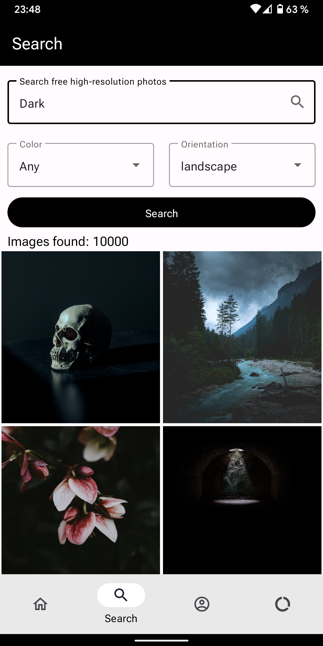 GitHub - Liggidarck/Unsplash-Android: Image picker app for android ...