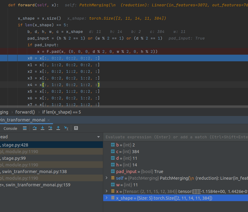 SWINUnetr: bug when padding input in PatchMerging layer · Issue #166 ...