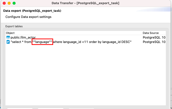 Unnecessary quotes are displayed in task query · Issue #12650 · dbeaver ...