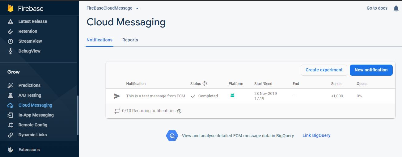 GitHub - SaiBalaji-PSS/FireBaseTutorial-FireBaseCloudMessage: A sample ...