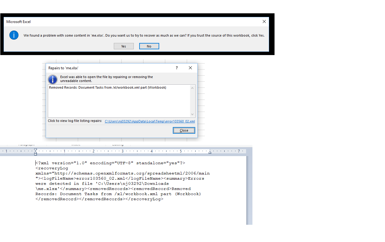 We found a problem with some content in Office 365 · Issue #1652 ...