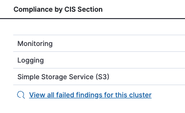 [Cloud Security] Fix text in cis section table for cloud dashboard ...