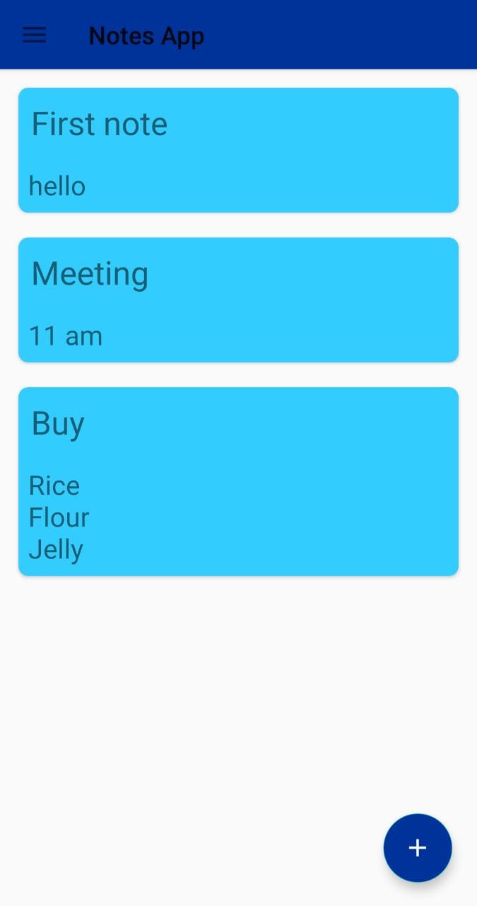 GitHub dhruvrauthan/NotesAndroidApp