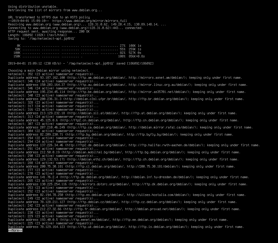 Debian mirror
