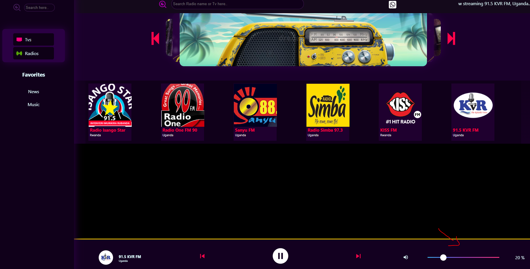 GitHub - pacisjules/manstreamer_reactjs: Project that stream the radios ...