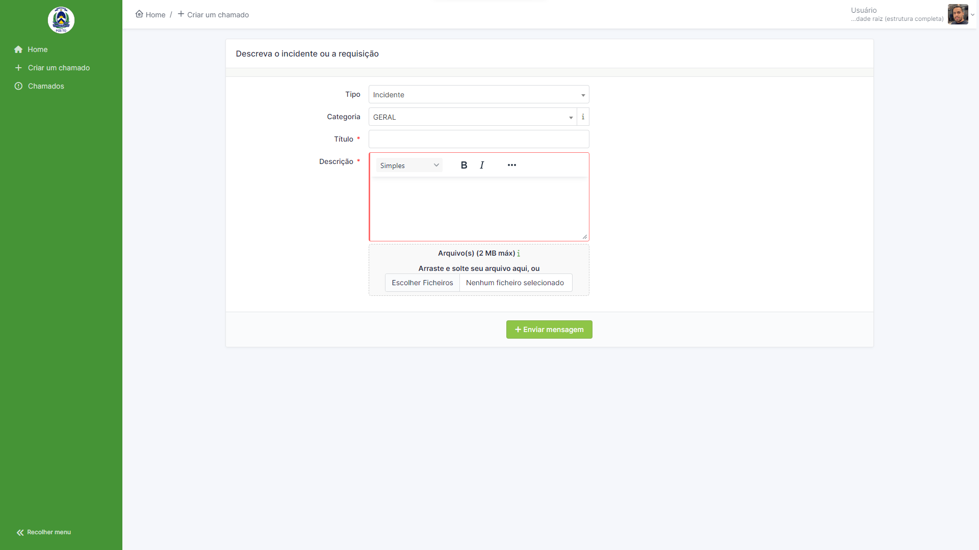 GitHub - thiagoaraujoux/Sistema-de-chamados-GLPI: Implantação de ...