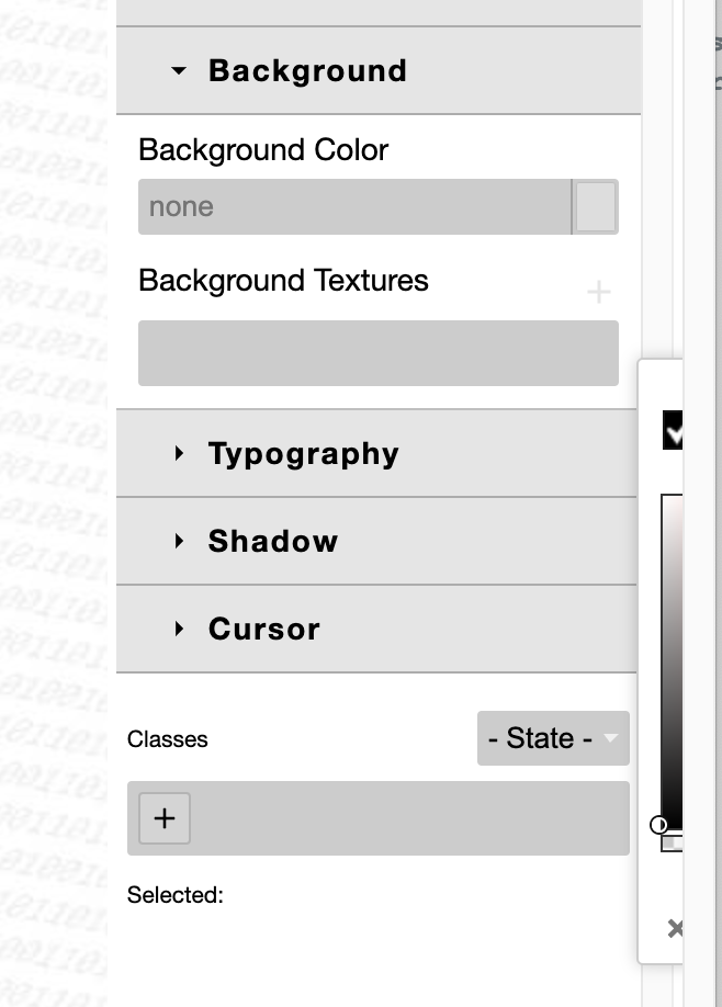 BUG color picker may extend viewport · Issue 5331 · GrapesJS/grapesjs