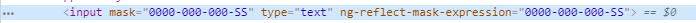 Dirtied-non-dynamic-masked-input