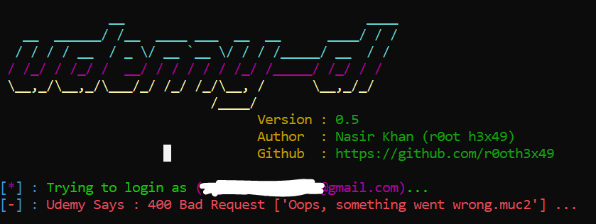 bad request