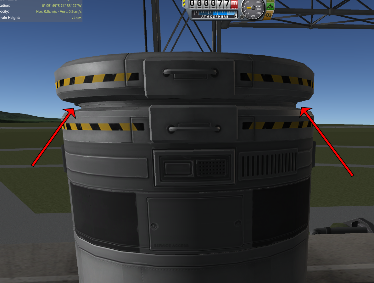 ClampoTron Sr Docking node not centered · Issue 555