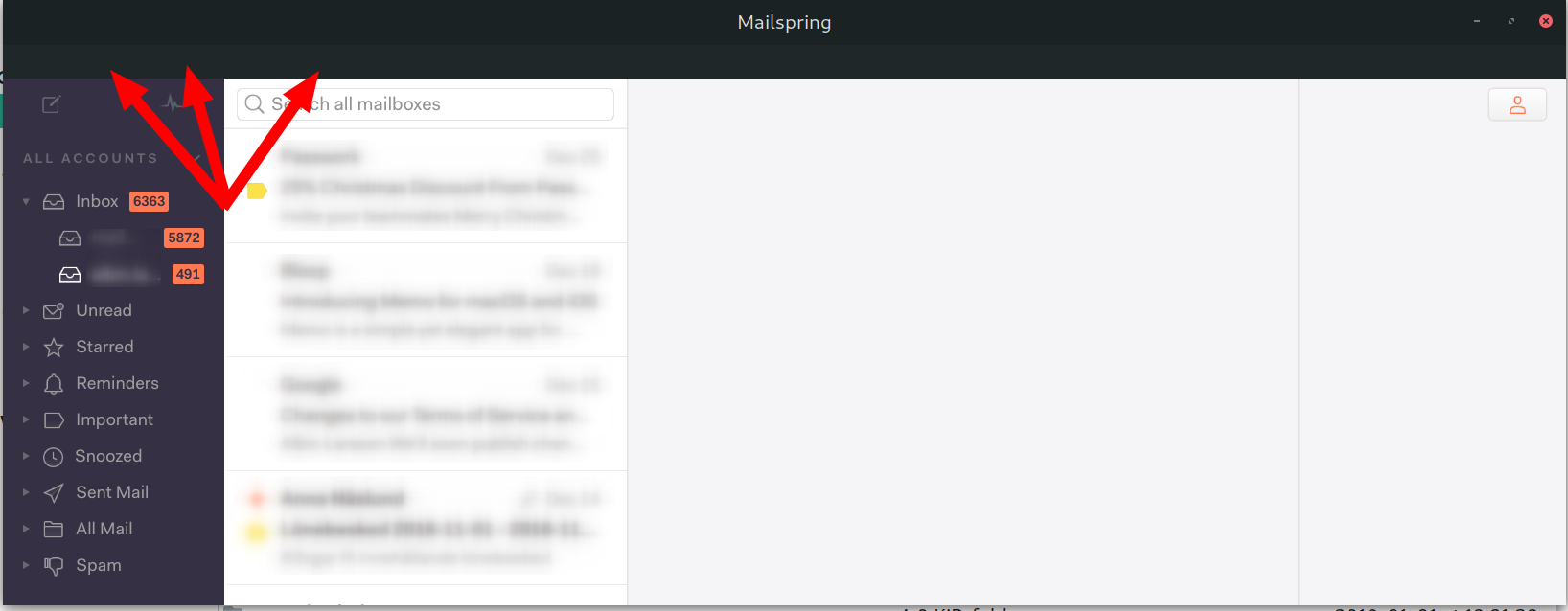 Menu options not visible · Issue 1318 · Foundry376/Mailspring · GitHub