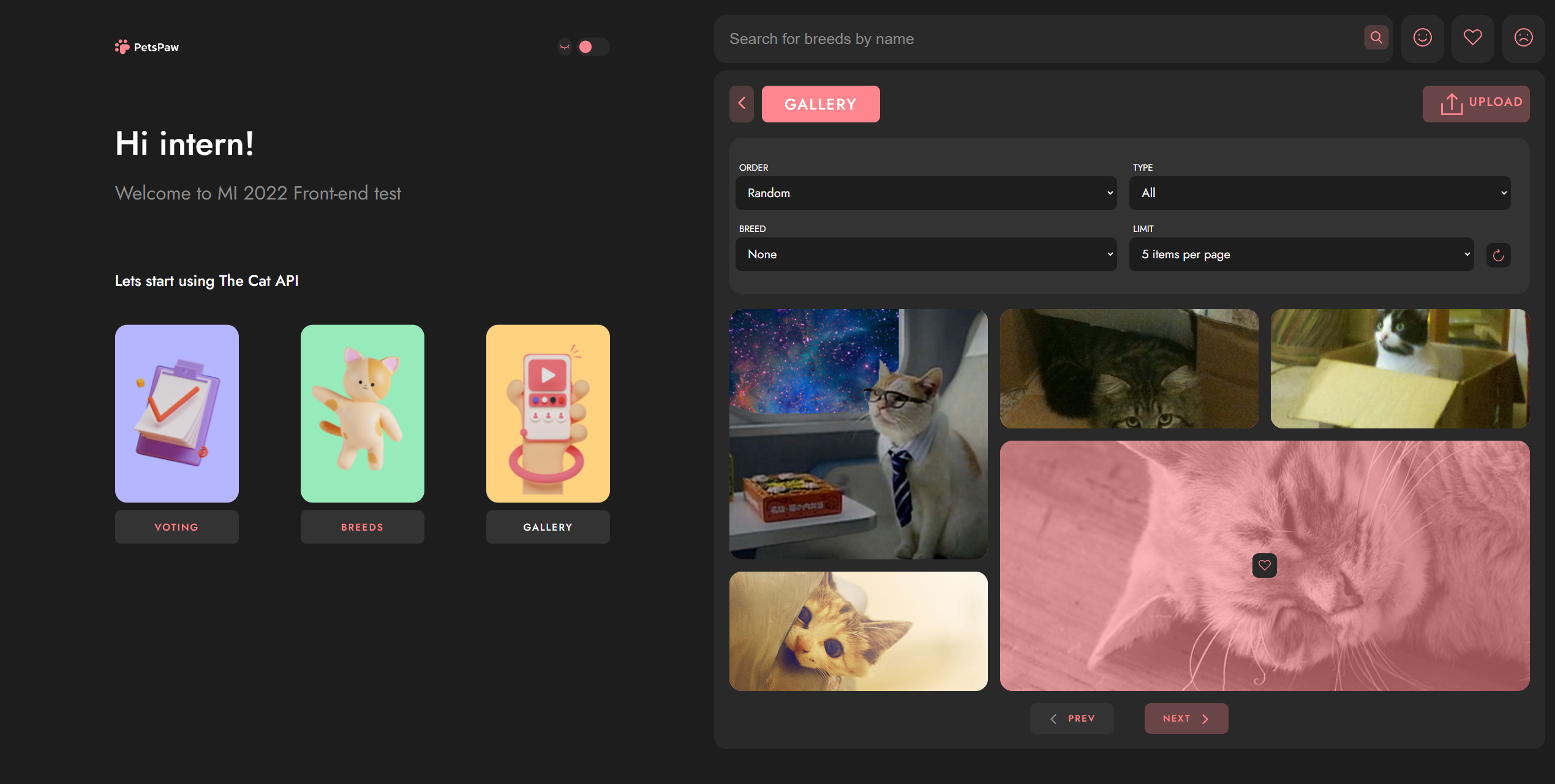 GitHub - TactikalMakiRoll/Cat-gallery: Web app to browse cats!