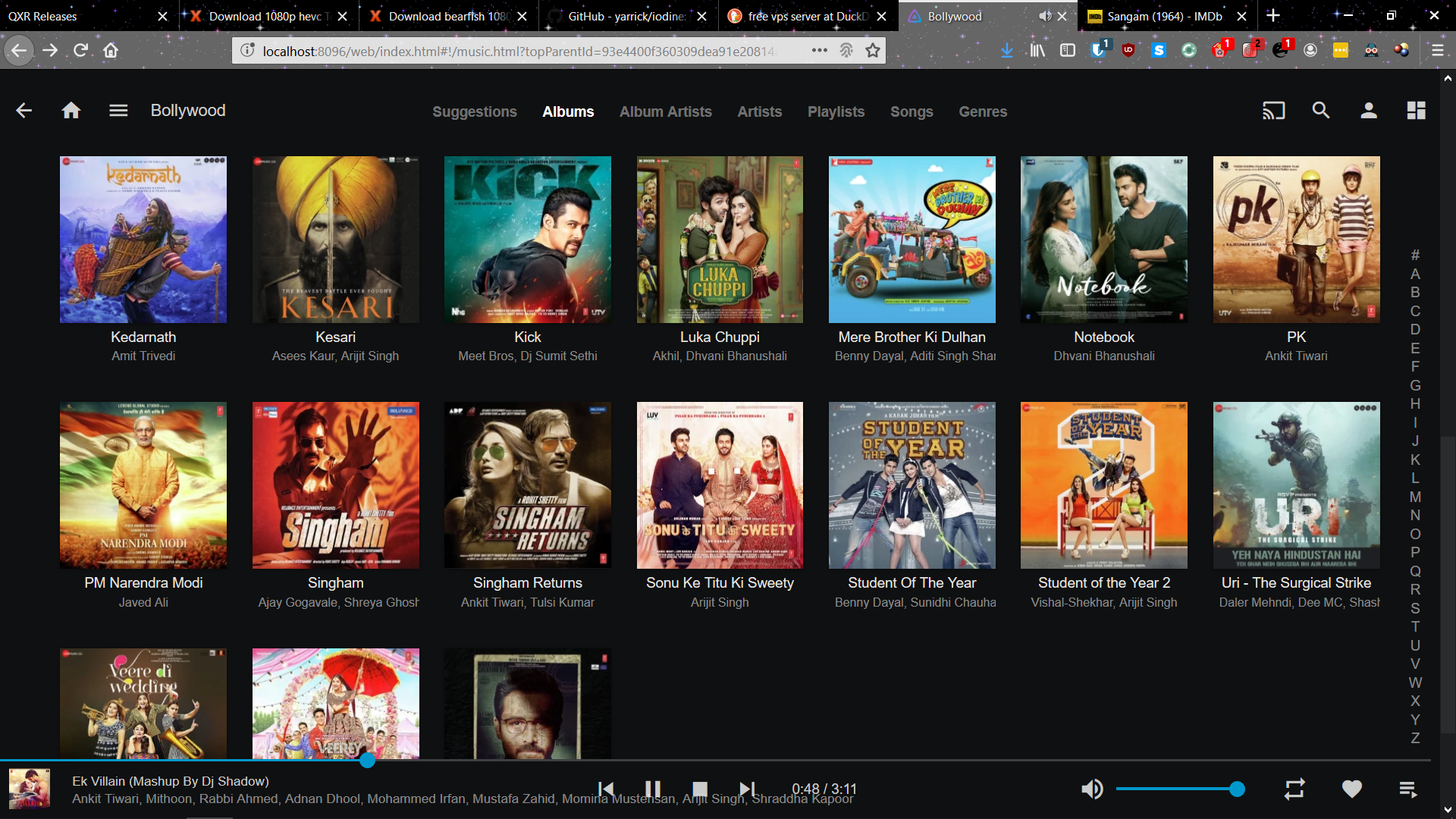 UI Bug Artist name overlaps on the control buttons · Issue 384