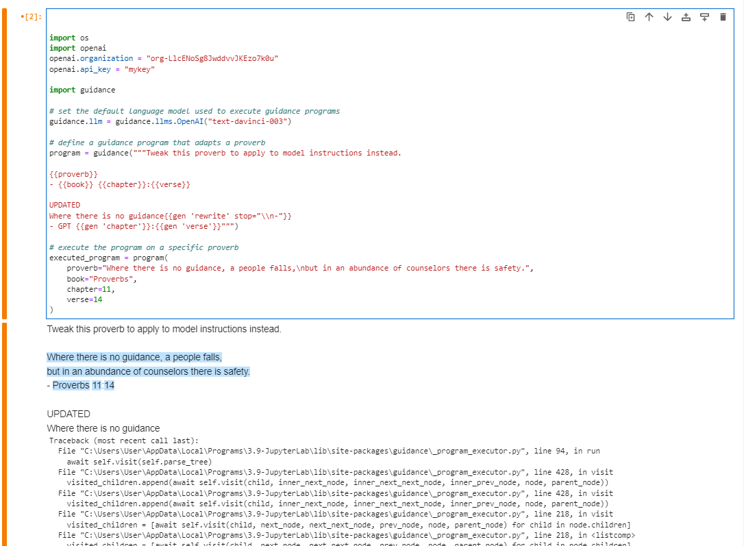 Authenticationerror issue 69 guidance ai guidance github