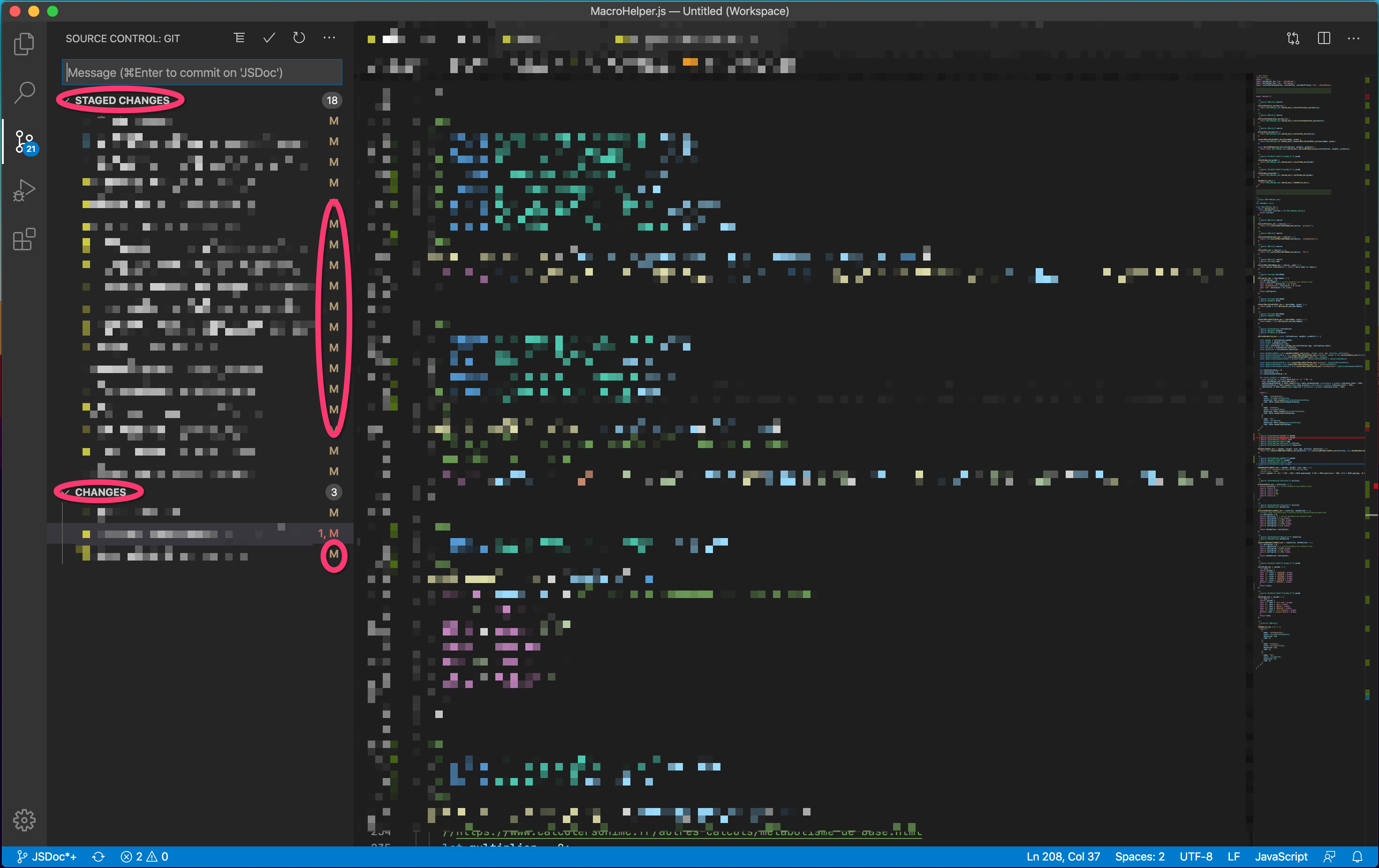 Theme Color : Git : Staged · Issue #99129 · microsoft/vscode · GitHub