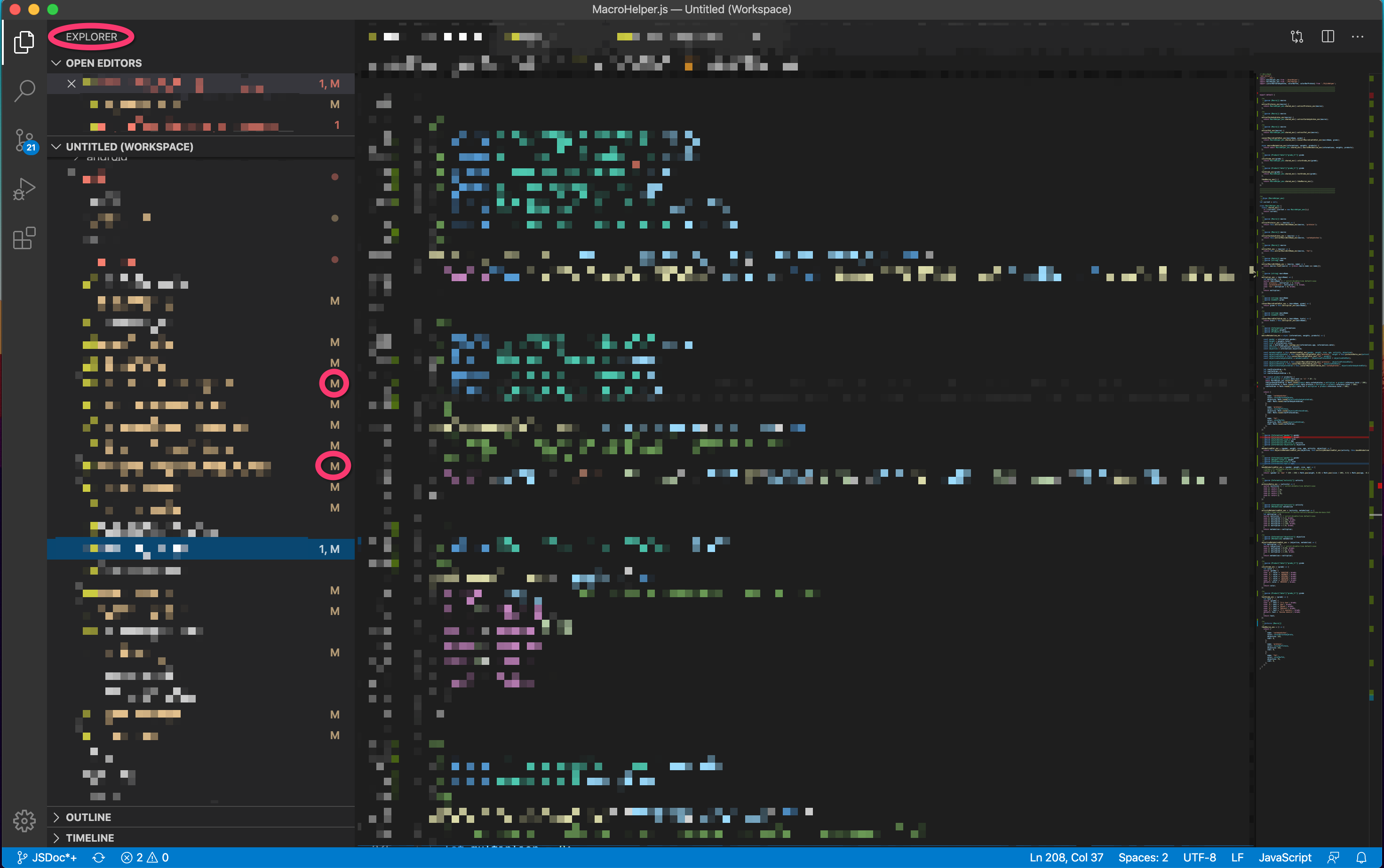 git color ui
