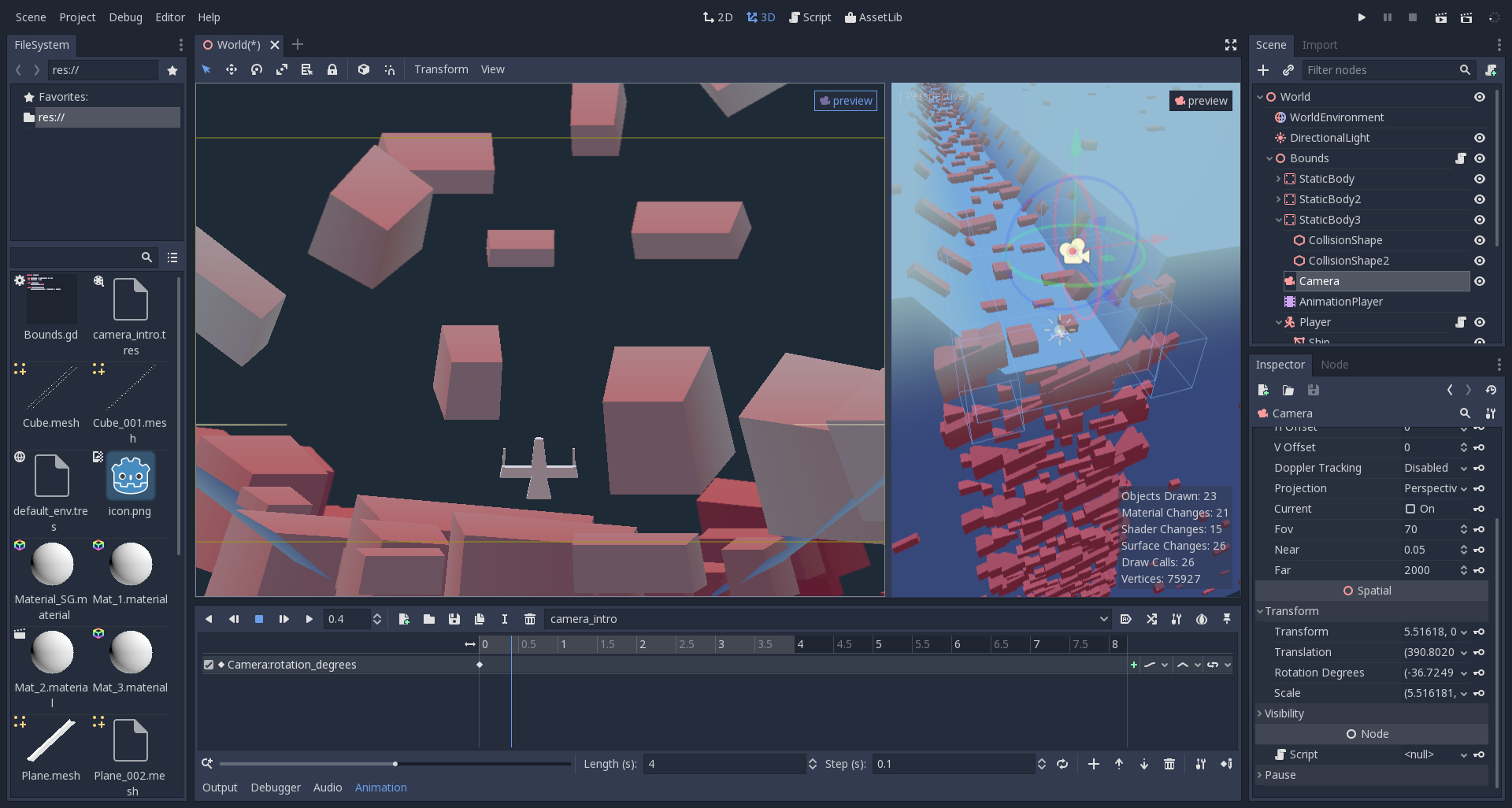 Adding keyframe to camera causes problems with preview · Issue #16167 ...
