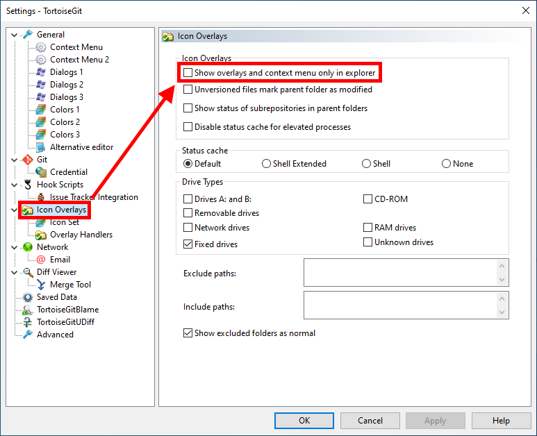 right mouse click menu missing TortoiseGit/TortoiseSVN · Issue #401 ...
