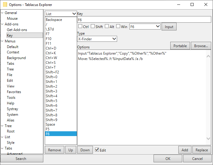Feature request: F5 key for copy files · Issue #249 · tablacus ...