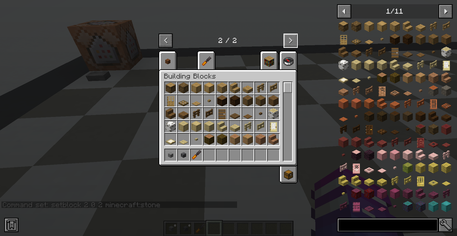 Clipboard tab in creative inventory is missing · Issue 1137