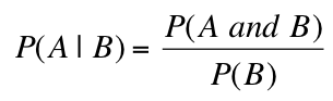 P(A and B)