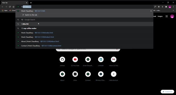 GitHub - ichaudharyvivek/portfolio-vivek: Personal portfolio made with ...
