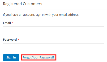 forgot