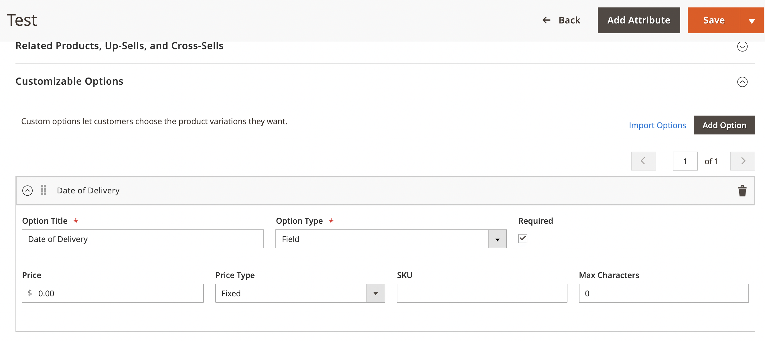 The calendar won't work with some sections · Issue 34455 · magento