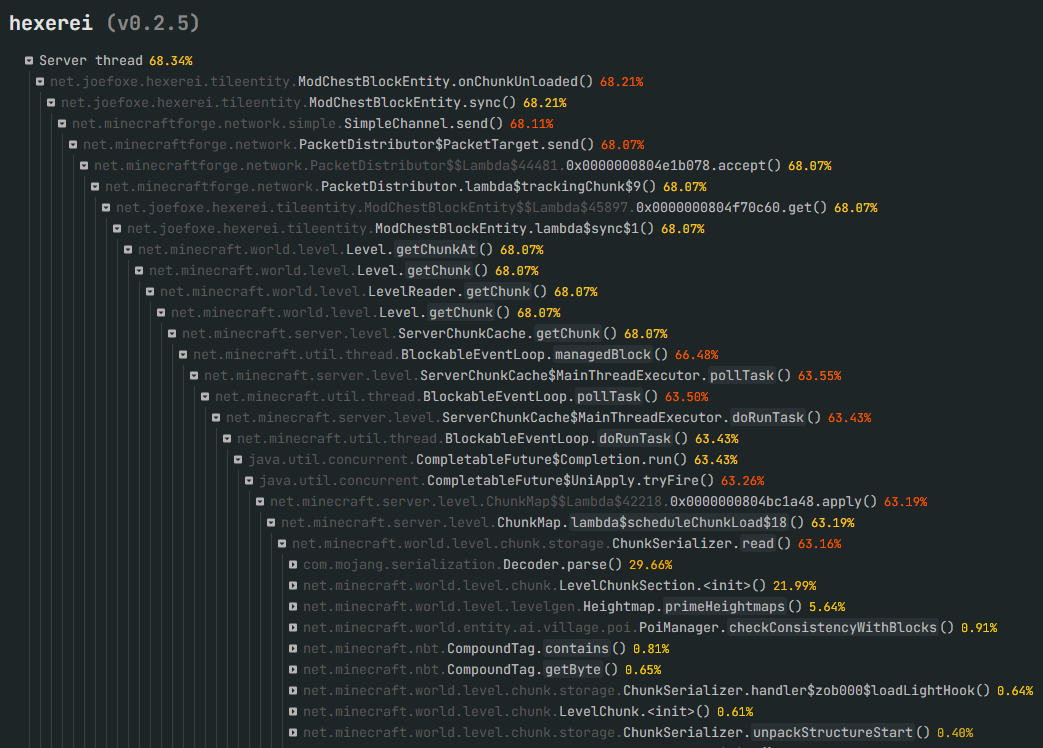 [1.19.2 -- 0.2.5] Excessive CPU Usage · Issue #20 · JoeFoxe/Hexerei-1. ...