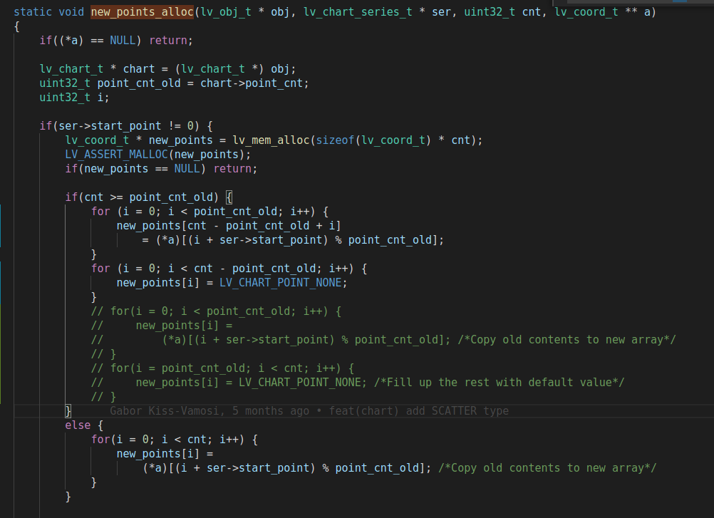 There are some problems with new_points_alloc() in lv chart.c. · Issue ...