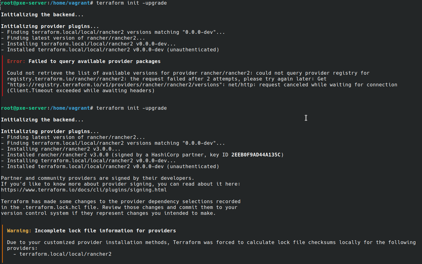 [BUG] The harvester_config of terraformproviderrancher2 in 1.25.0 and