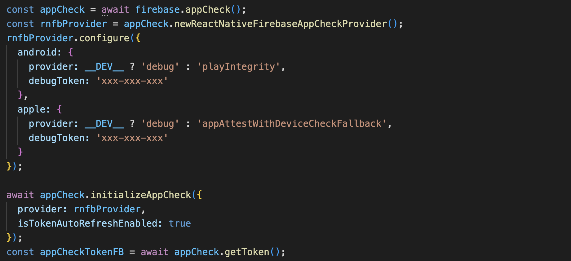 app check token error [App attesetation failed] · Issue #7047 ...