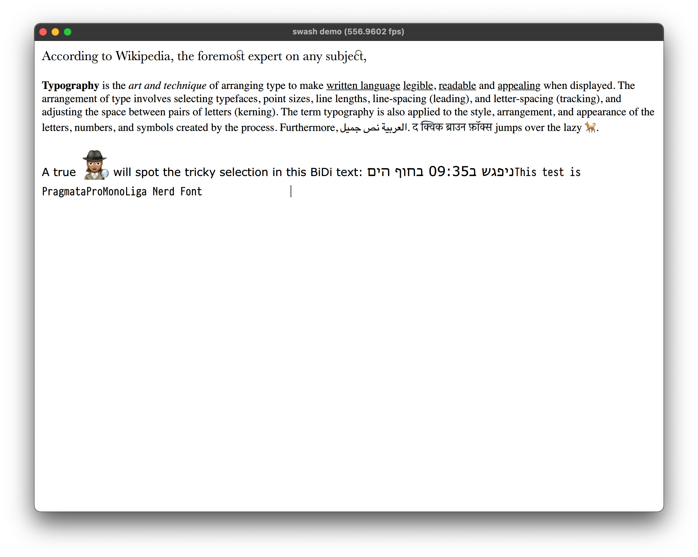 Font Ligatures don't render with PragmataPro font · Issue 827