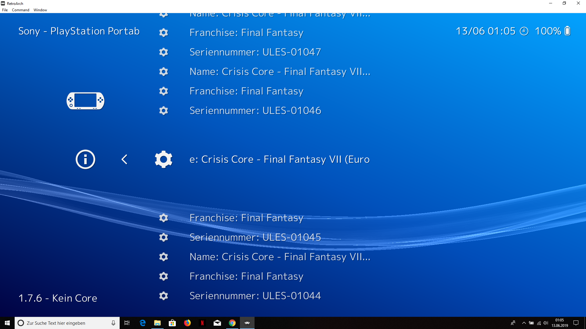 PSX and PSP database something like doubled entries/metadata