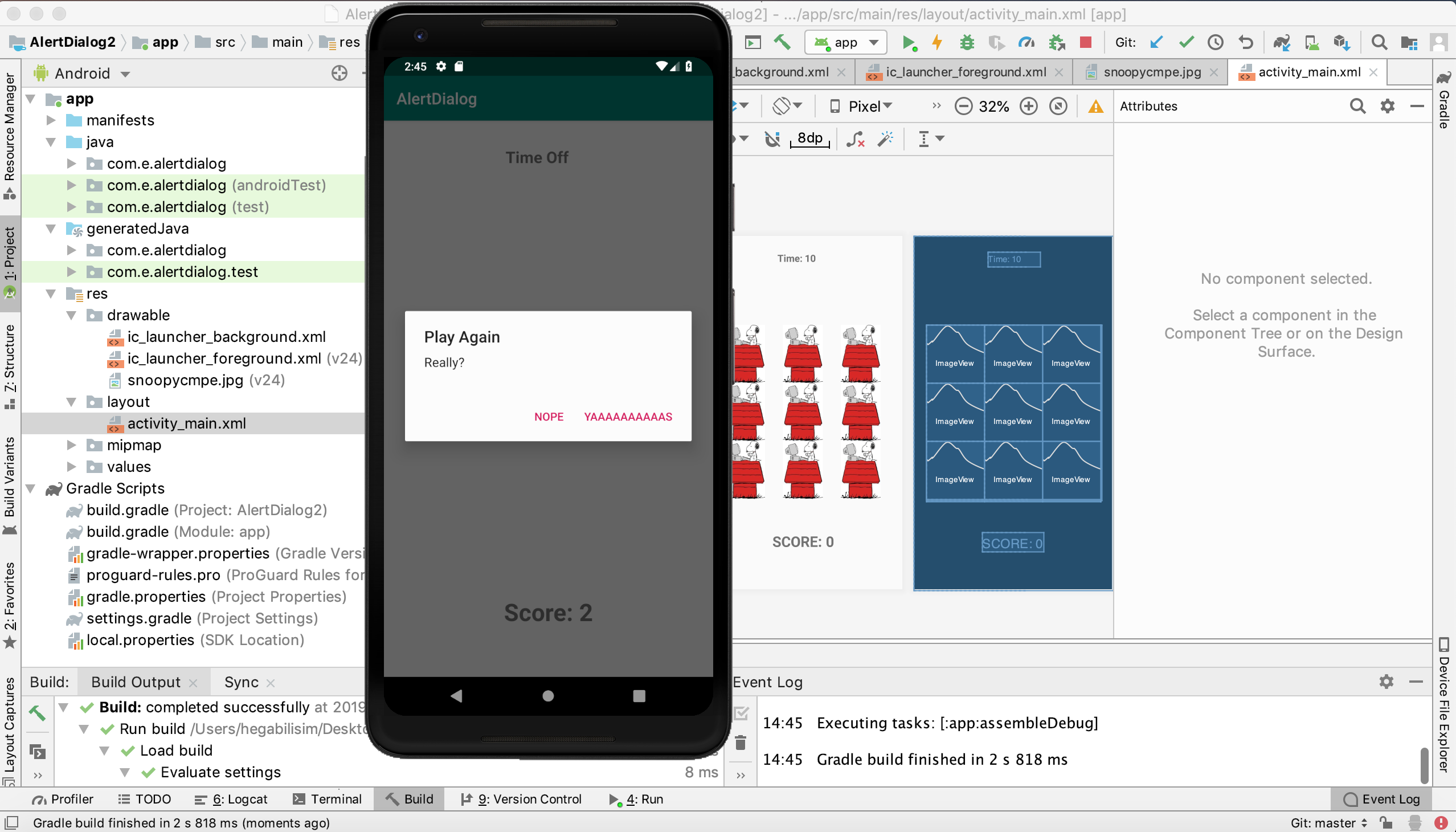 GitHub - safciezgi/CatchSnoopy: A boring game.