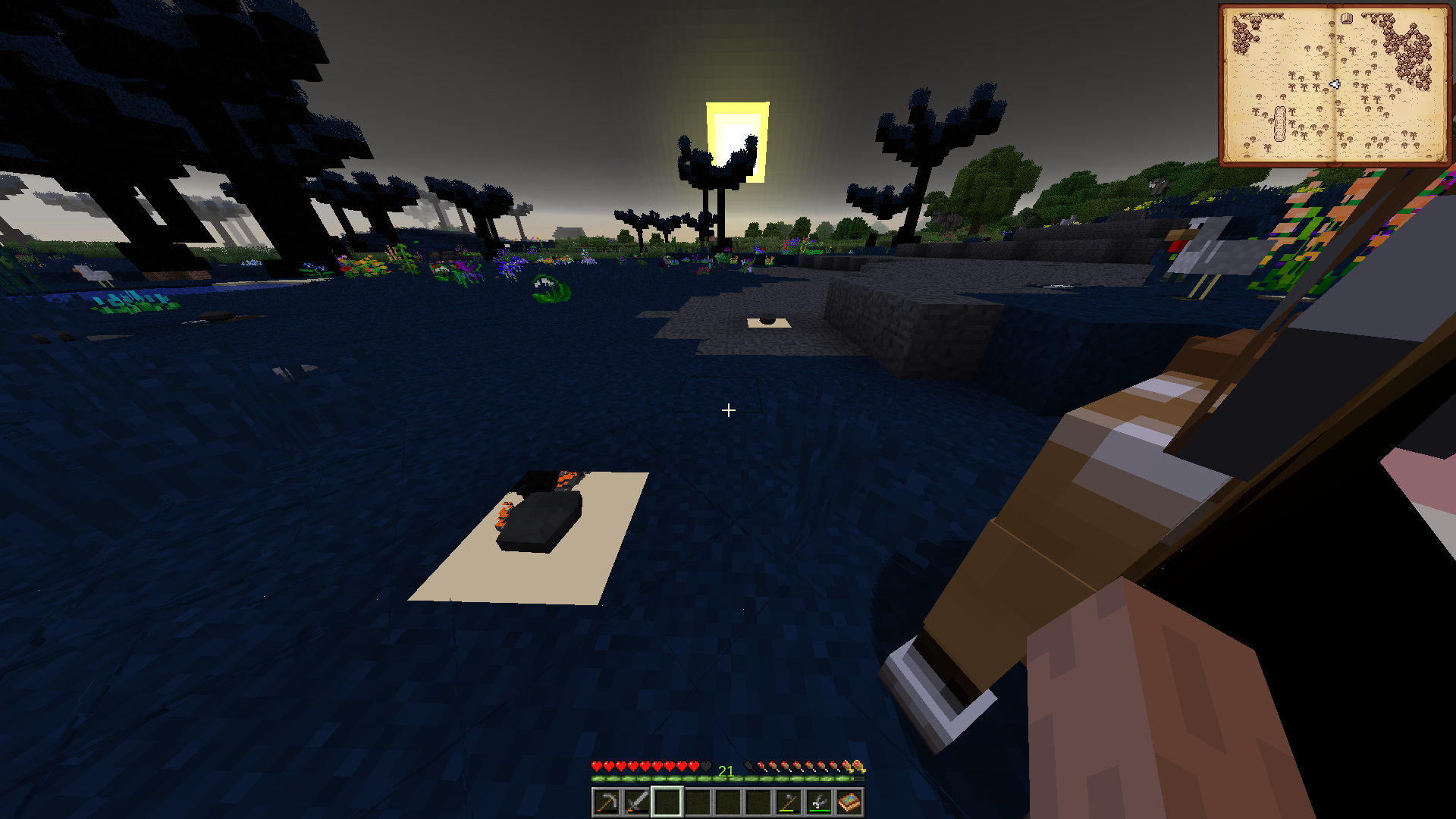 Rock creates render glitches/holes in the ground · Issue #792 ...