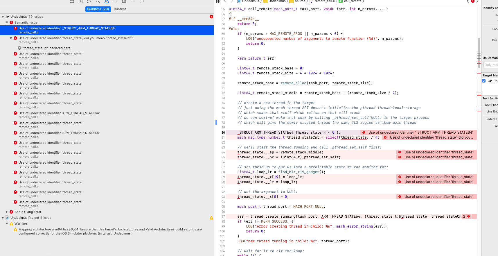 Build errors · Issue #1103 · pwn20wndstuff/Undecimus · GitHub